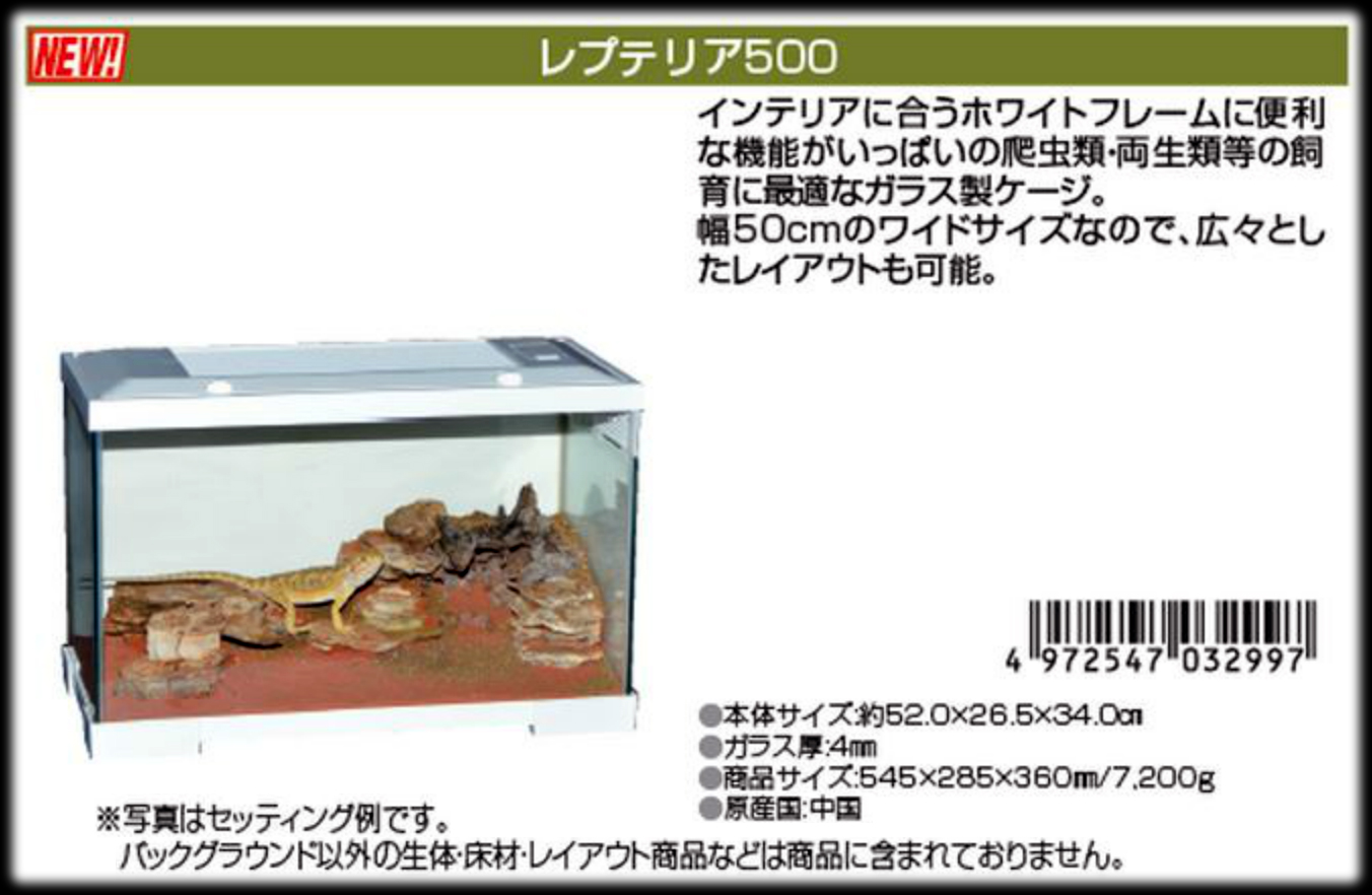 レプテリア500 エキゾテラ