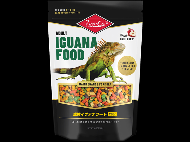 成体イグアナフード283g Rep-Cal(レップカル) イグアナの餌 草食性爬虫類の餌