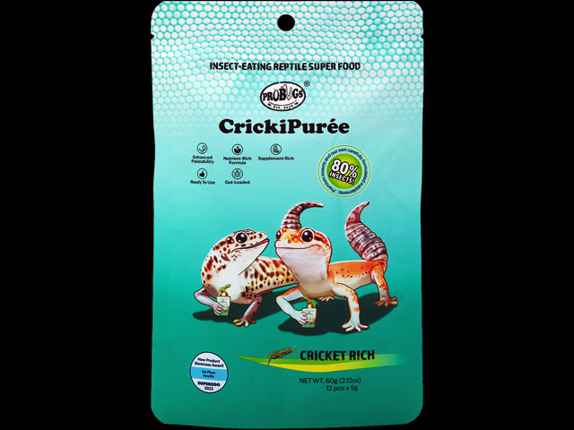 クリケットピューレ60g(レトルトパック5g×12袋入り)　キョーリン　PROBUGS(プロバグズ)
