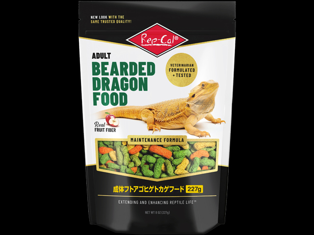 成体フトアゴヒゲトカゲフード227g　Rep-Cal(レップカル)　雑食性爬虫類の餌